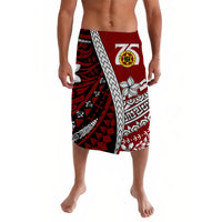 Tonga High School 75th Anniversary Lavalava Red Polynesian Minimalist Style LT9 Lavalava Red - Polynesian Pride