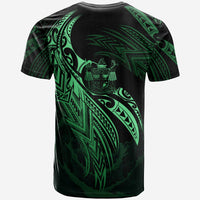 Fiji Polynesian T Shirt Fijian Legend Green Version - Polynesian Pride