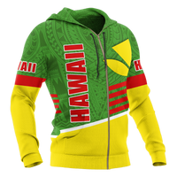 Polynesian Hawaii Hoodie (Zip up) Hawaiian Kanaka Maoli - Polynesian Pride