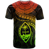 Guam Polynesian T Shirt Guam Waves (Reggae) - Polynesian Pride