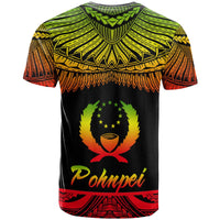 Pohnpei Polynesian T Shirt Pohnpei Pride Reggae Version - Polynesian Pride