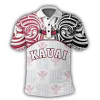 Hawaii Polo Shirt Kanaka Kauai High School Polo Shirt Demodern Style - Polynesian Pride