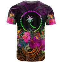 Chuuk T Shirt Summer Hibiscus - Polynesian Pride