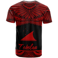 Tokelau Polynesian T Shirt Tokelau Pride Red Version - Polynesian Pride