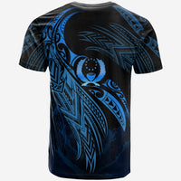 Pohnpei Micronesia T Shirt Micronesia Legend Blue Version - Polynesian Pride