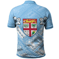 Fiji Polynesian Polo Shirt Fiji Flag Camisole Hibiscus Style - Polynesian Pride