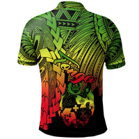 Tonga Polynesian Polo Tribal Wave Tattoo Reggae - Polynesian Pride