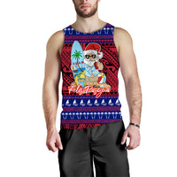 Guam Christmas - Felis Pasgua Santas Guam Surf Board Men Tank Top - LT2 - Polynesian Pride
