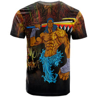 Samoa Polynesian T Shirt Samoa Warrior Artwork by ThoJJ - Polynesian Pride