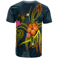 Niue Polynesian Custom T Shirt Legend of Niue (Blue) - Polynesian Pride