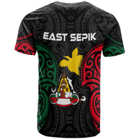 Papua New Guinea East Sepik Province Polynesian T Shirt Spirit Version - Polynesian Pride