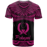 Pohnpei Polynesian T Shirt Pohnpei Pride Pink Version - Polynesian Pride
