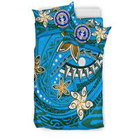 Northern Mariana Bedding Set - Spring Style Blue Color - Polynesian Pride