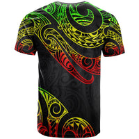 Guam Polynesian Custom T Shirt Polynesian Tattoo Reggae Version - Polynesian Pride