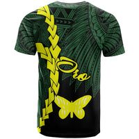 Papua New Guinea Oro Province Polynesian Custom T Shirt Tribal Wave Tattoo - Polynesian Pride
