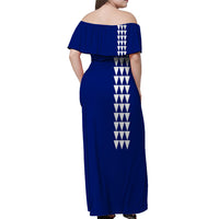 Hawaii Waiakea High School Tattoo Tribal Off Shoulder Dress Ver01 - LT12 - Polynesian Pride