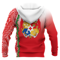 Tonga Hoodie Ocean Waves - Polynesian Pride