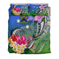 South Sea Islanders Kanakas Hibiscus Polynesia Bedding Set - LT2 - Polynesian Pride