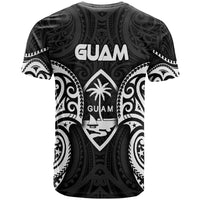 Guam Polynesian T Shirt Guam Spirit White - Polynesian Pride