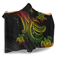 Polynesian Hooded Blankets - Reggae Turtle - Polynesian Pride