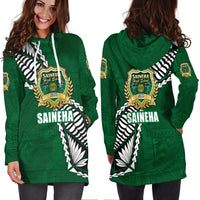 Tonga Saineha High School Tongan Patterns Hoodie Dress - LT12 - Polynesian Pride