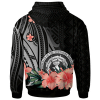Northern Mariana Islands Hoodie Polynesian Hibiscus Pattern Style - Polynesian Pride