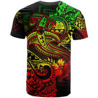 FSM T Shirt Reggae Shark Polynesian Tattoo - Polynesian Pride