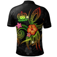 Polynesian Hawaii Polo Shirt Legend of Samoa (Reggae) - Polynesian Pride