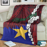 Papua New Guinea Milne Bay Province Polynesian Blanket - Tribal Wave Tattoo - Polynesian Pride