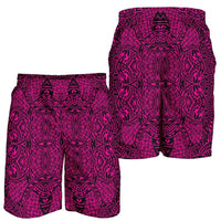Polynesian Lauhala Mix Pink Men's Short Pink - Polynesian Pride