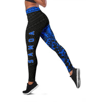 Samoa Polynesian 1st Leggings (Blue) A6 - Polynesian Pride