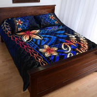 New Caledonia Quilt Bed Set - Vintage Tribal Mountain - Polynesian Pride