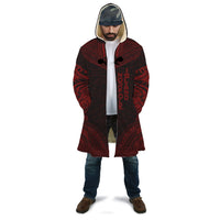 Norfolk Island Polynesian Chief Cloak - Red Version Unisex Red - Polynesian Pride