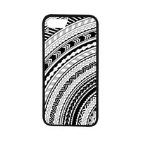 Polynesian 25 Rubber Phone Case One Size iPhone 7 (4.7") Black - White - Polynesian Pride