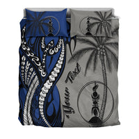 New Caledonia Custom Personalized Bedding Set - Classical Coconut Tree - Polynesian Pride