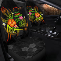 Cook Islands Polynesian Car Seat Covers - Legend of Cook Islands (Reggae) - Polynesian Pride