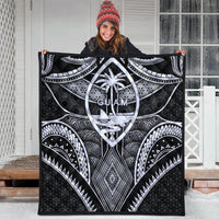 Polynesian Premium Quilts - Guam Symbols With Poly Patterns - Polynesian Pride