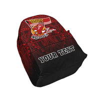 American Samoa Custom Personalised Backpack - Manulele Tausala Nuuuli (Ver 2) - Polynesian Pride