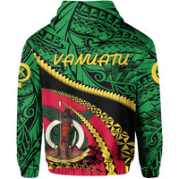 Vanuatu Zip up Hoodie Road To Hometown - Polynesian Pride