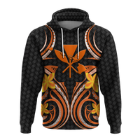 Hawaii Hula Girl Floral Hoodie LT12 - Polynesian Pride