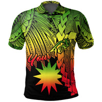Nauru Polynesian Custom Polo Tribal Wave Tattoo Reggae Unisex Reggae - Polynesian Pride