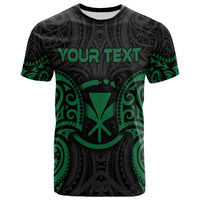 Hawaii Polynesian Custom T Shirt Hawaiian Spirit Green Unisex Green - Polynesian Pride