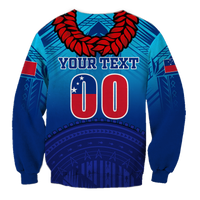 (Custom Personalised) Manu Samoa Legend Sweatshirt - LT12 - Polynesian Pride