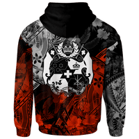 Tonga Polynesian Custom Hoodie Vintage Polynesian Style - Polynesian Pride