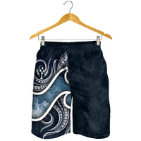 Kosrae Islands Polynesian Men's Shorts - Ocean Style - Polynesian Pride