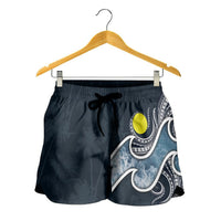 Palau Polynesian Women's Shorts - Ocean Style - Polynesian Pride