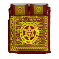 Haapai High School Bedding Set Tonga Pattern LT4 - Polynesian Pride