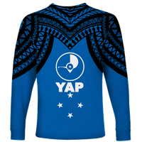 (Custom Personalised) Micronesia Yap - Proud Yapese Long Sleeve Shirt - LT12 - Polynesian Pride