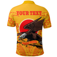 Custom American Samoa Polo Shirt Aeto Pago Pago Eagle LT12 - Polynesian Pride