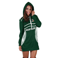 Takuilau College Tongan Patterns Hoodie Dress - LT12 - Polynesian Pride